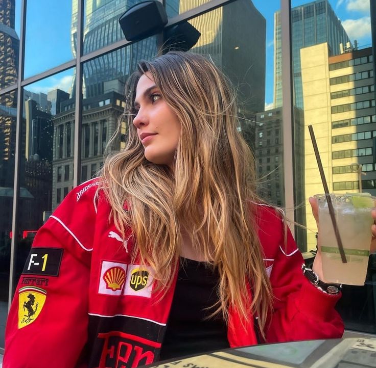 Vintage Red Ferrari Jacket