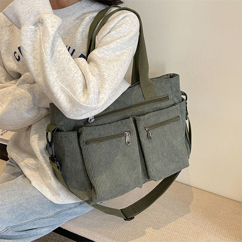 Cordura™ - Corduroy tote bag