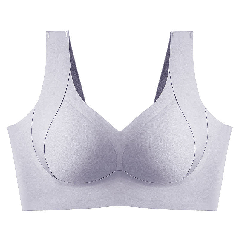 Comfort bra with side coverage and anti-sagging