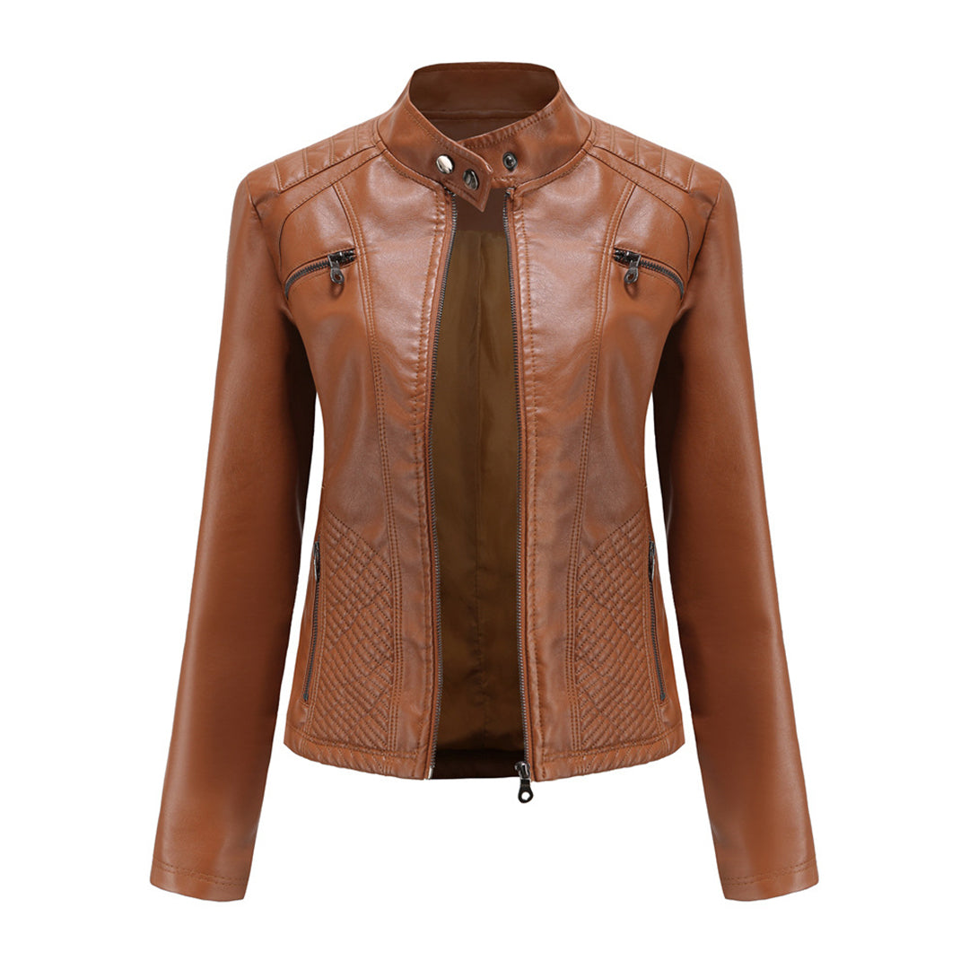 AZOLA™ | LEATHER COAT