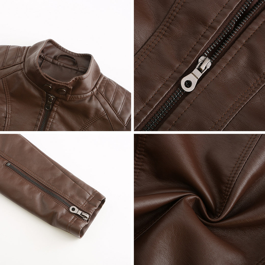 AZOLA™ | LEATHER COAT