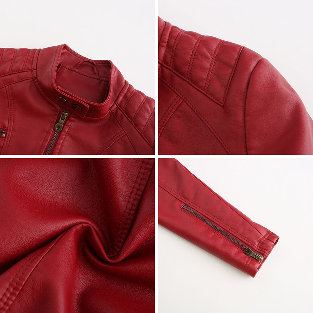 AZOLA™ | LEATHER COAT