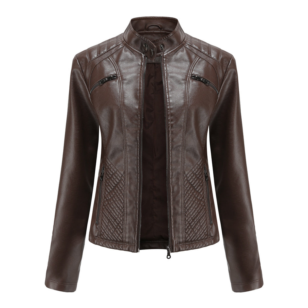 AZOLA™ | LEATHER COAT