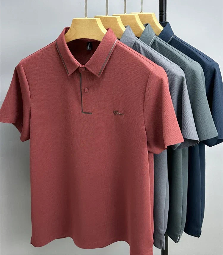 Classic performance men's polo shirt