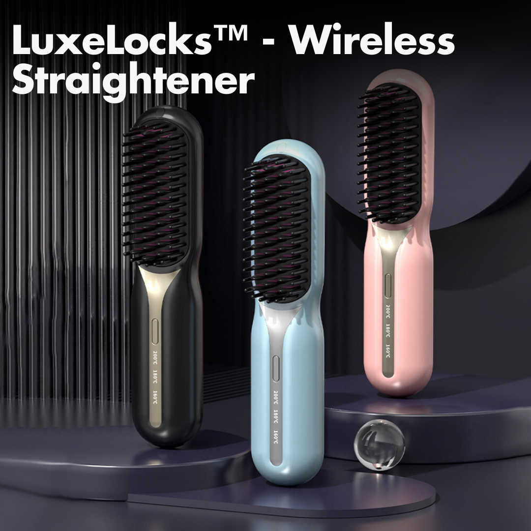 LuxeLocks™ - Wireless Straightener