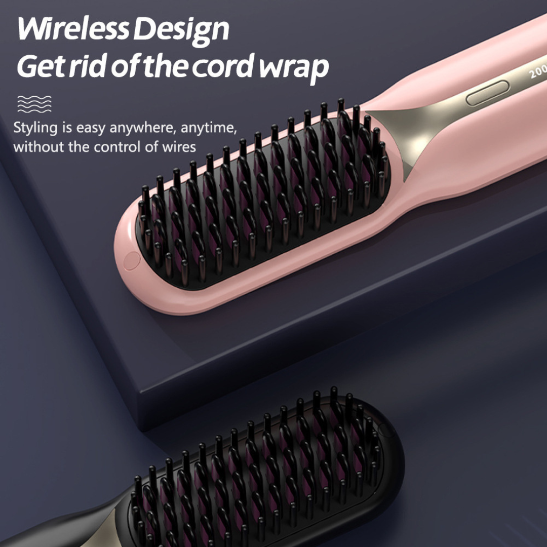 LuxeLocks™ - Wireless Straightener