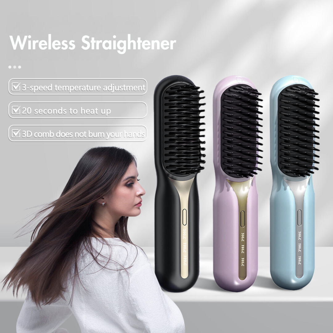 LuxeLocks™ - Wireless Straightener