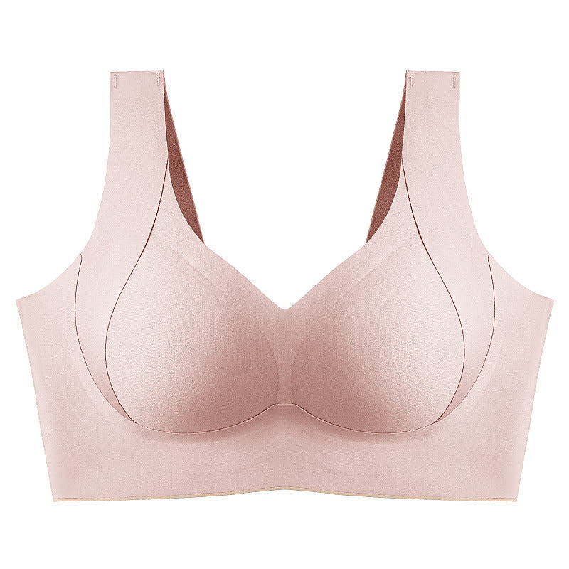 Comfort bra with side coverage and anti-sagging