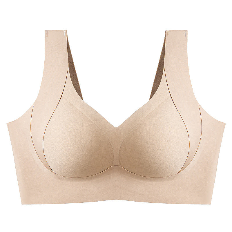 Comfort bra with side coverage and anti-sagging