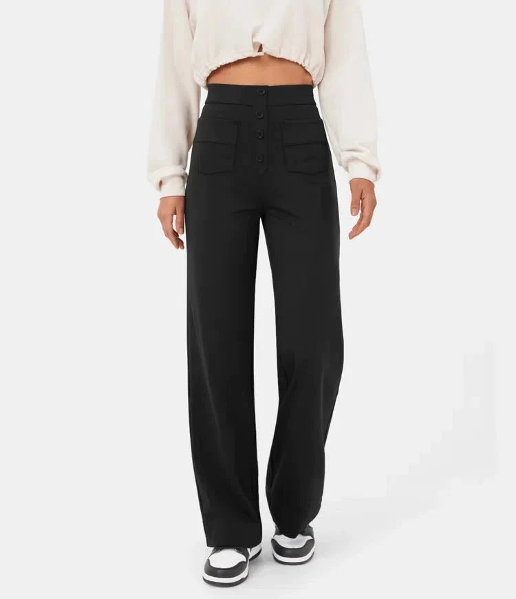 NovaFlex High-Waist Trousers