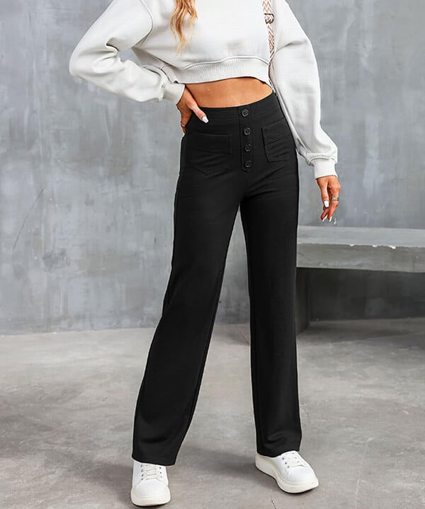 NovaFlex High-Waist Trousers