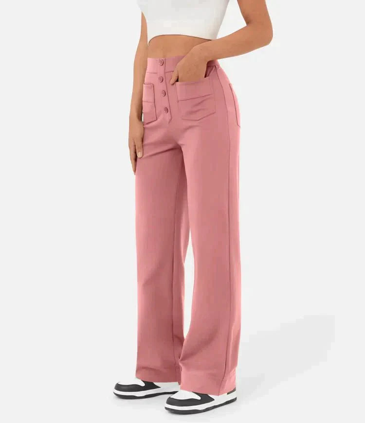 NovaFlex High-Waist Trousers