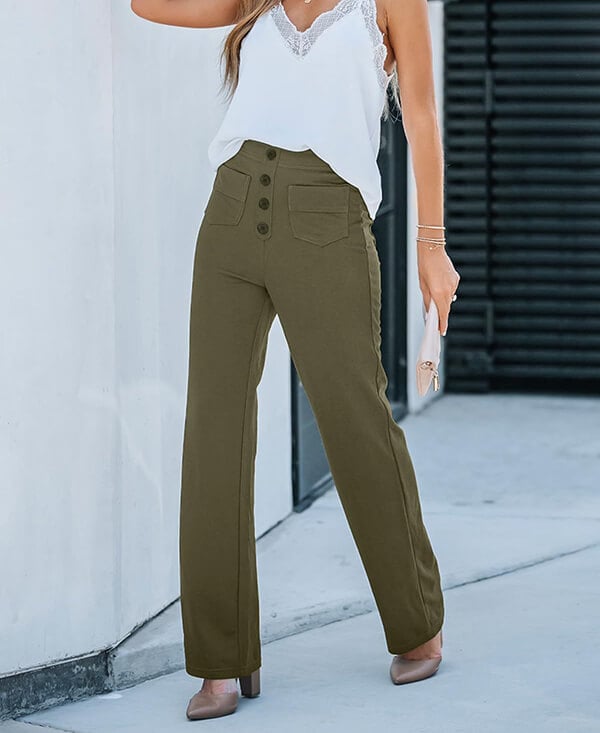 NovaFlex High-Waist Trousers