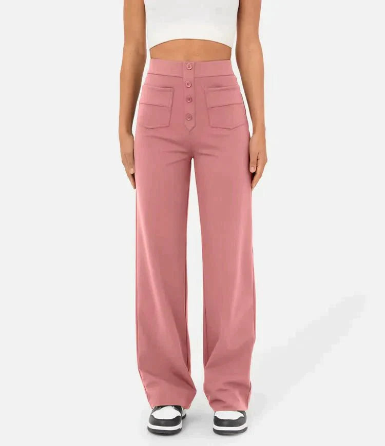 NovaFlex High-Waist Trousers