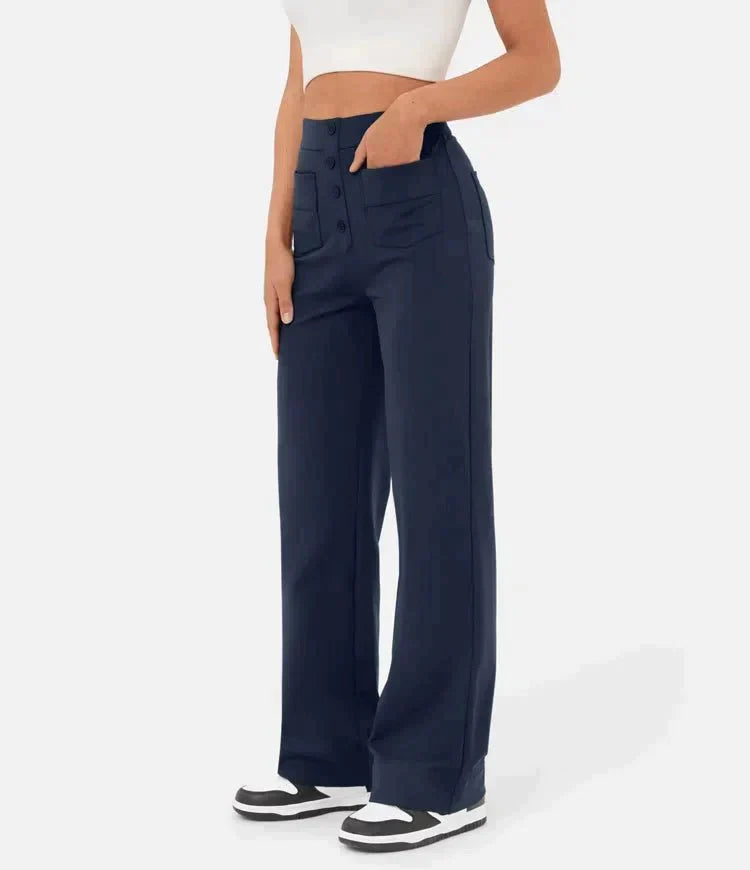 NovaFlex High-Waist Trousers