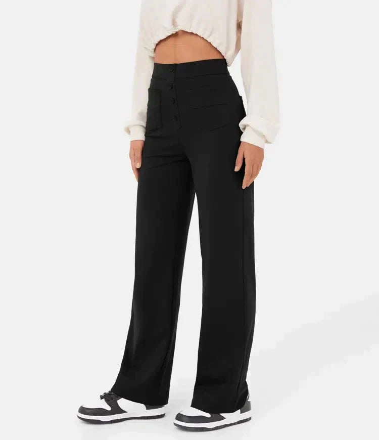 NovaFlex High-Waist Trousers