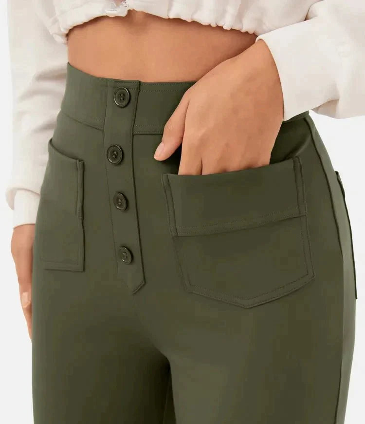 NovaFlex High-Waist Trousers