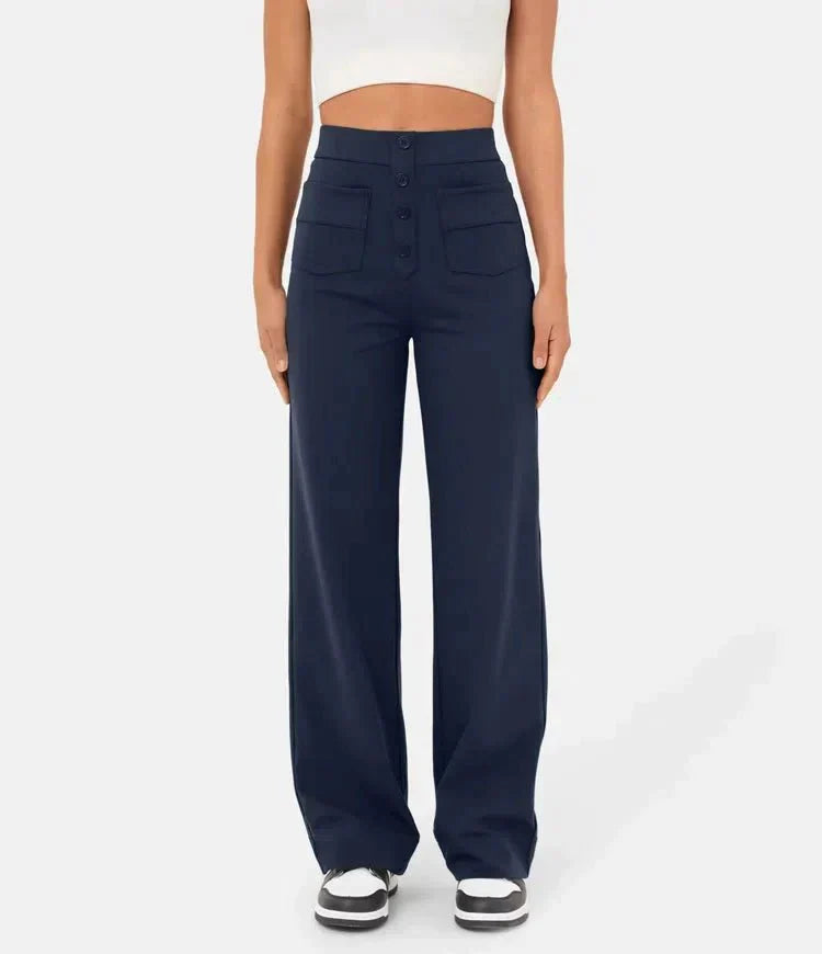 NovaFlex High-Waist Trousers