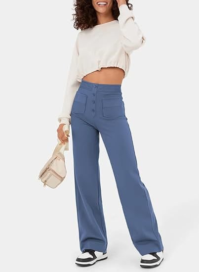 NovaFlex High-Waist Trousers