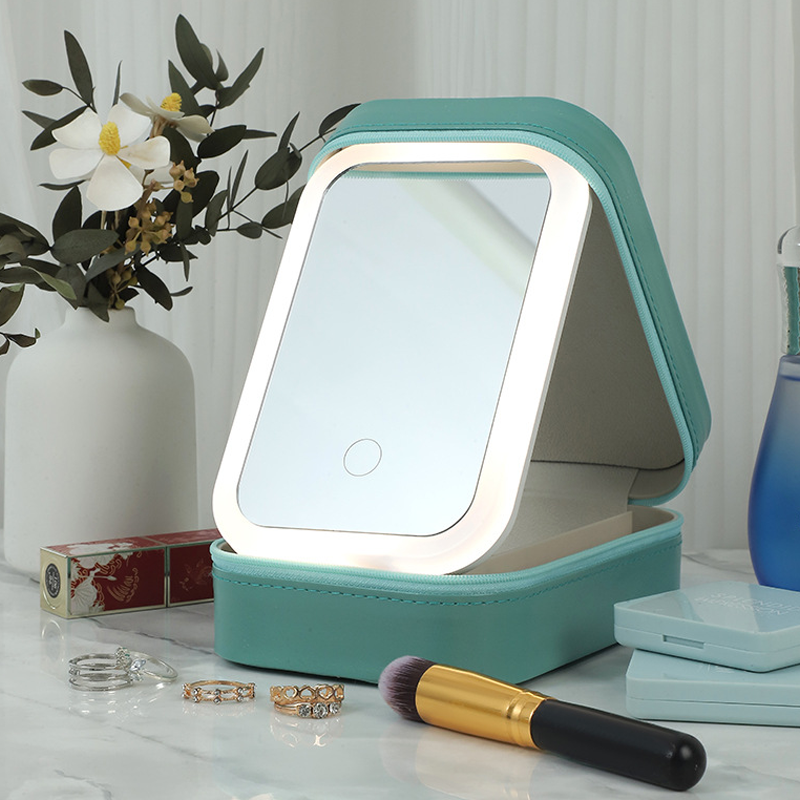 Three-colour adjustable LED make-up mirror